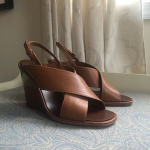 Tory Burch Gabrielle wedge sandal size 7.5